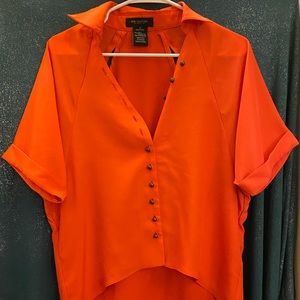 Orange blouse